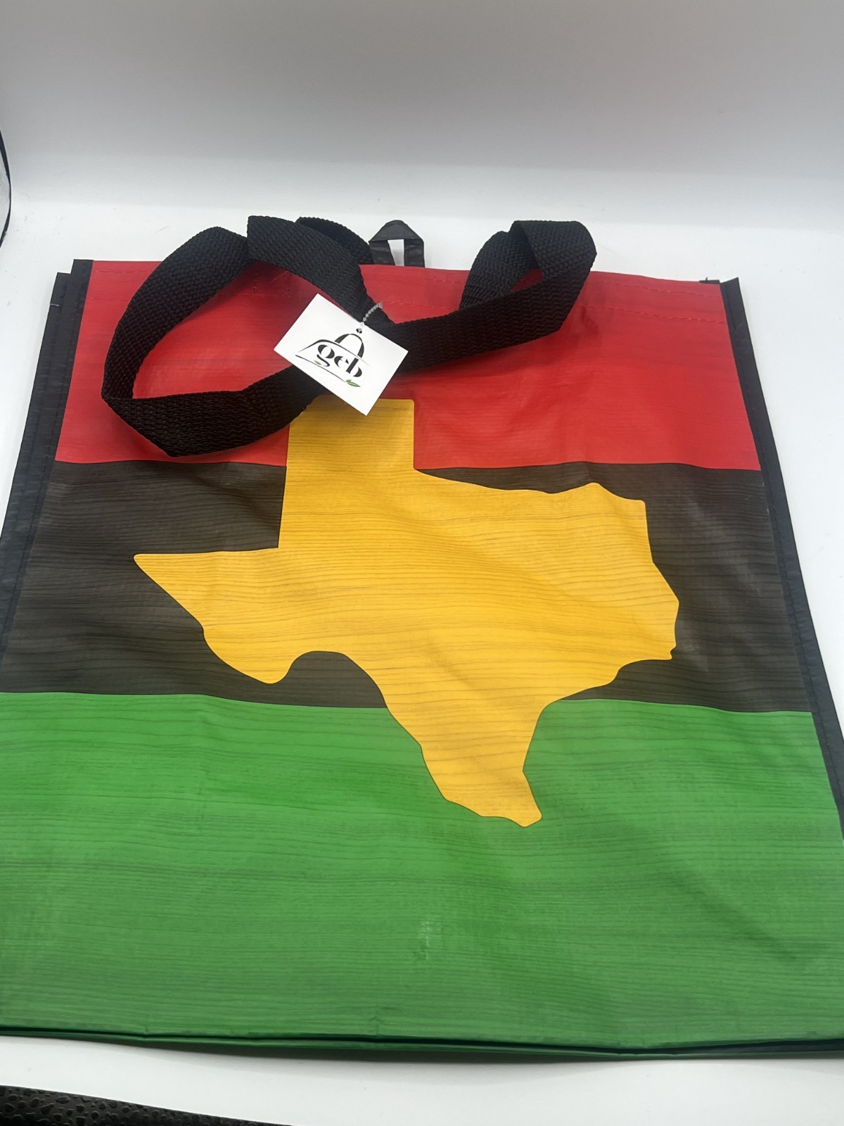 Juneteenth 6/19/2026 Reusable Tote Shopping Bags 14 x 15.5 Texas HEB