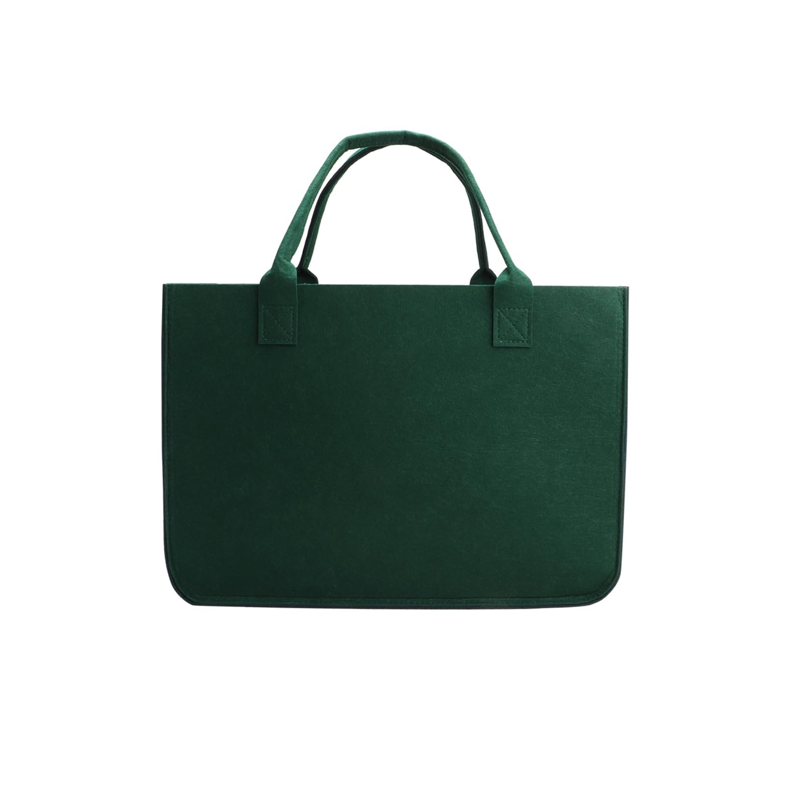 Felt Tote Bag, 16″x 12″x 10″ Large Reusable Bags Heavy Duty Grocery Tote Bag …