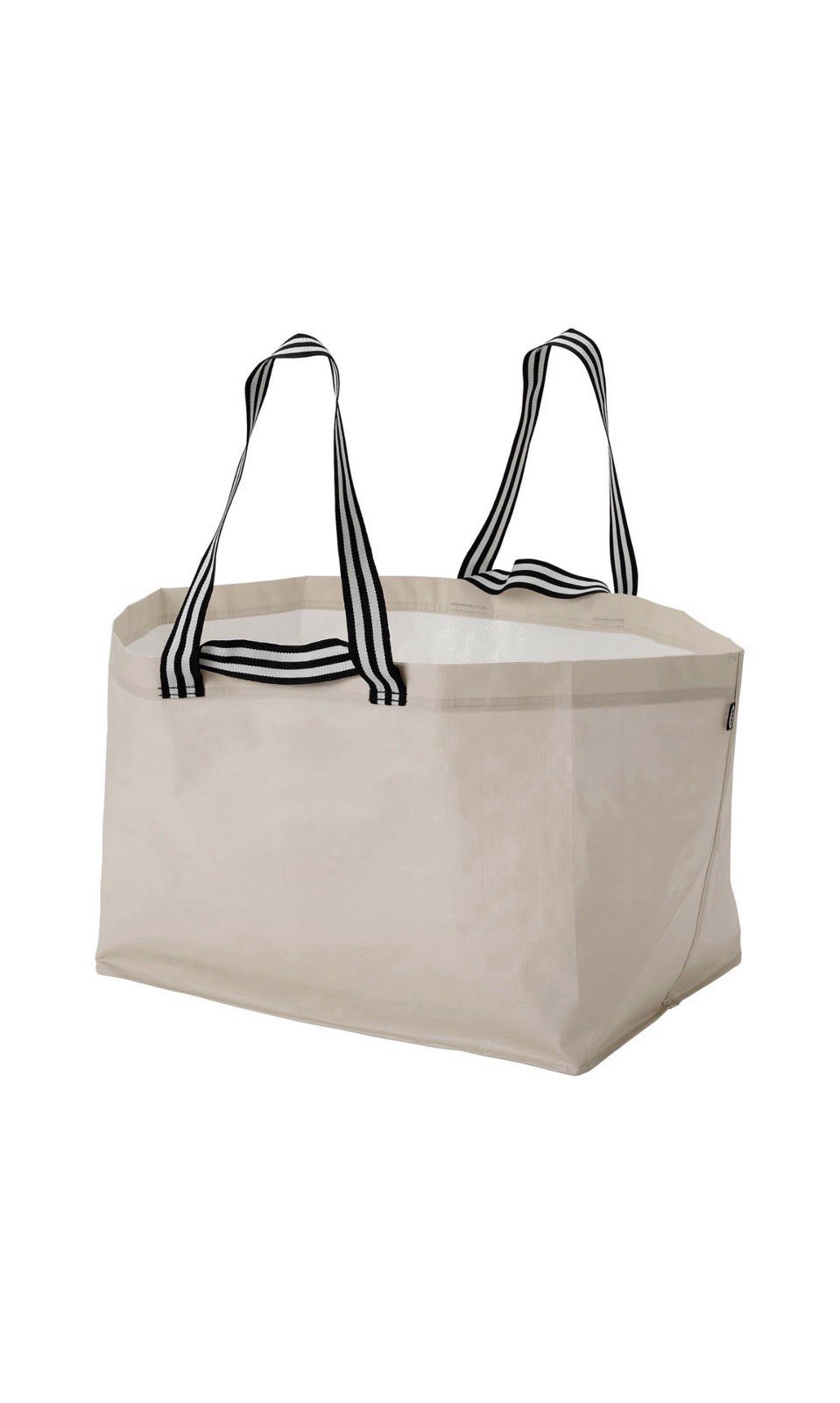 IKEA GÖRSNYGG Large Reusable Tote Bag Durable LightBeige 22.5×14.5×15.25″ 20Gal
