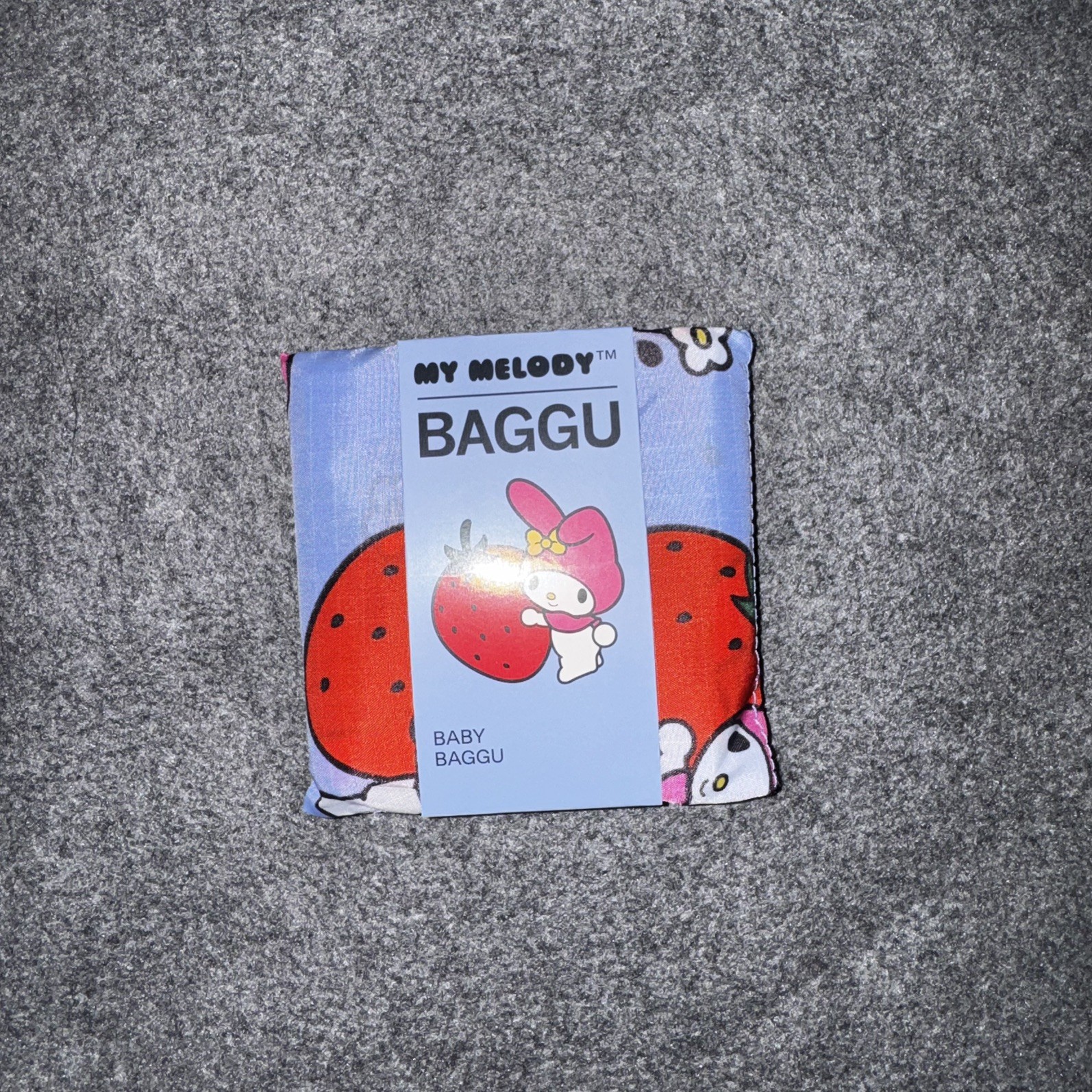 Baggu x Sanrio My Melody – Baby Baggu – My Melody Strawberry New