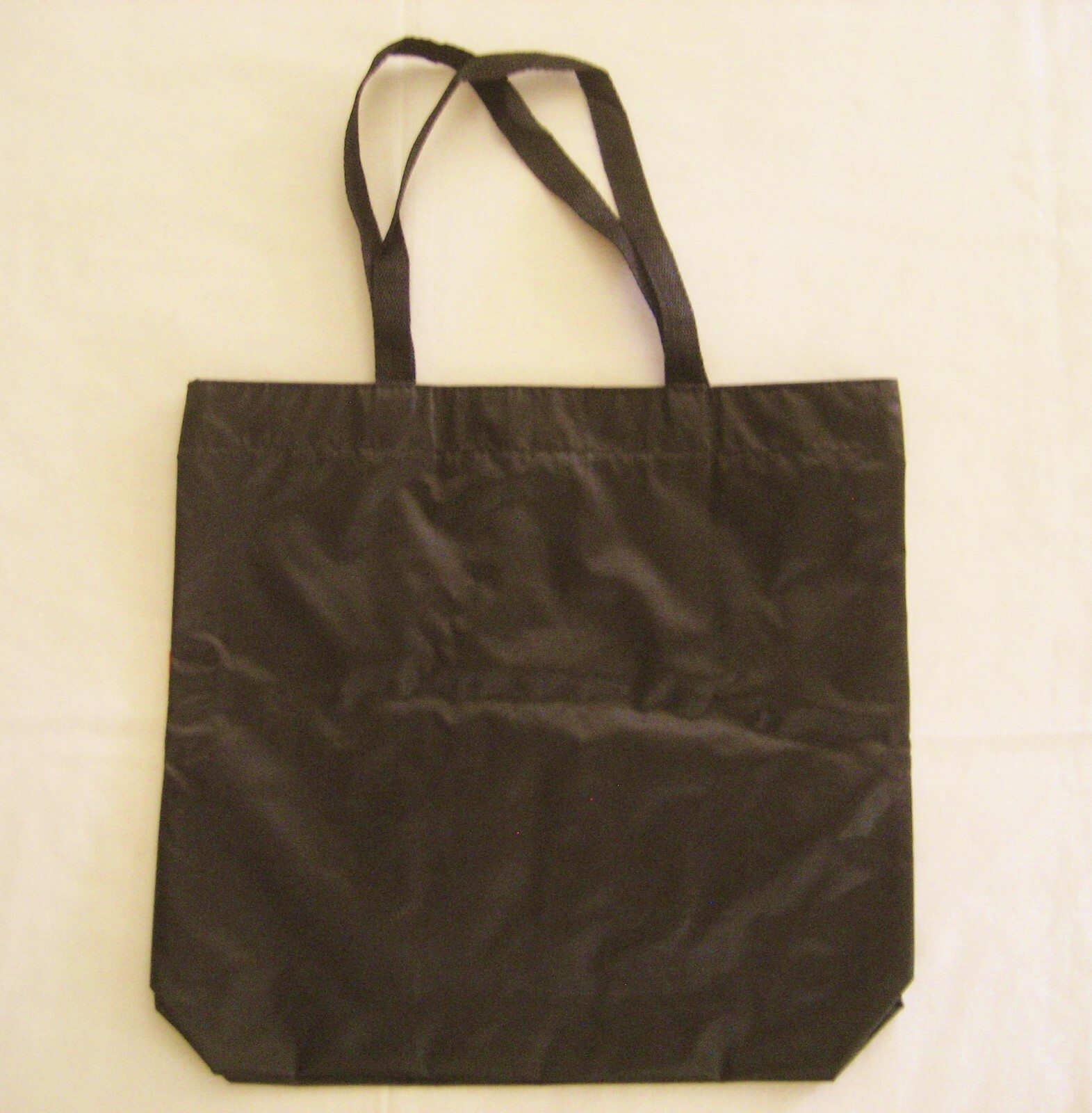Let It Snow Microfiber Tote Bag w 2 Pockets New from VFW 17”x16”x3½”