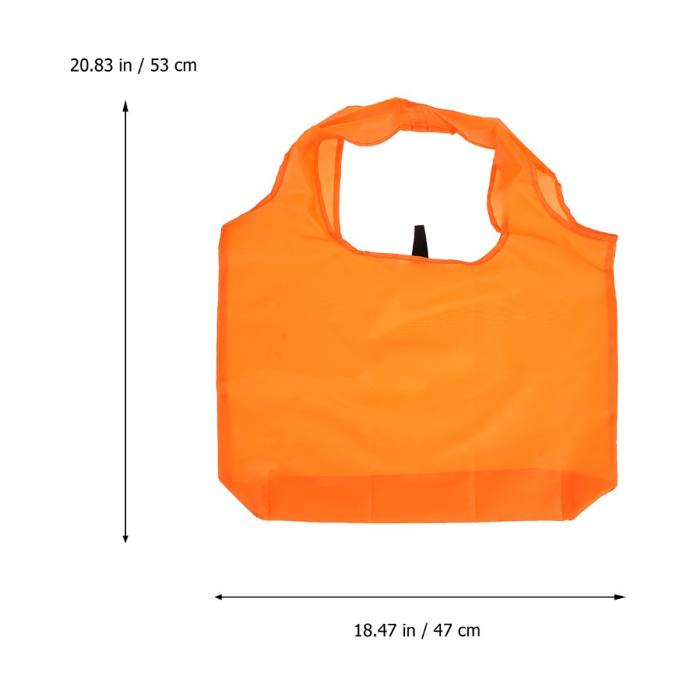 1Set Foldable Oxford Cloth Shopping Bag Reusable Grocery Bag Machine Washable