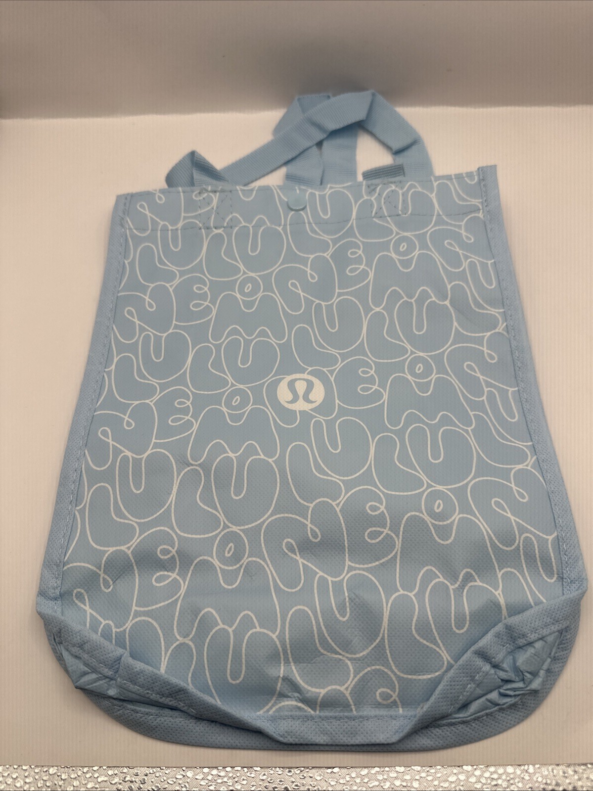 Lululemon Reusable Small Blue Shopping Bag Tote Lunch
