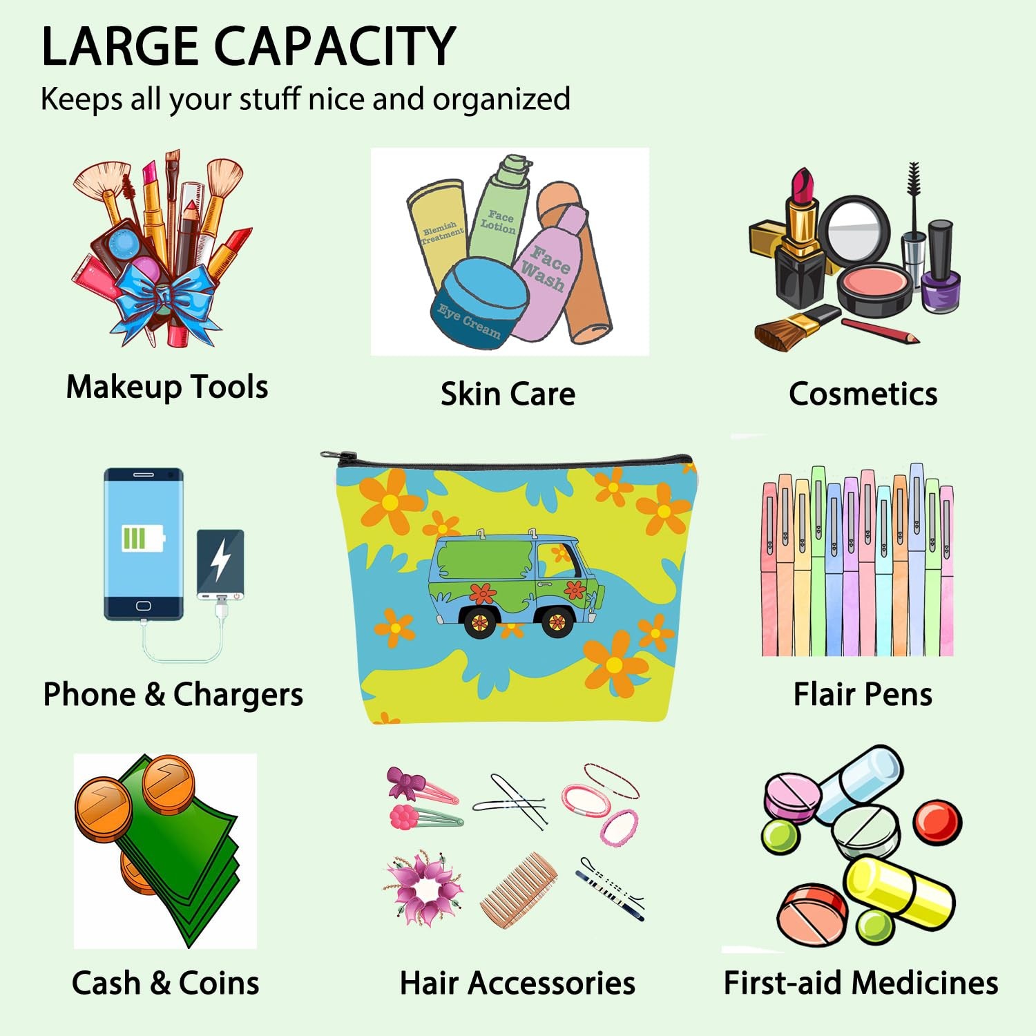Cartoon Movie Makeup Bag Machine Mystery Gift Best van
