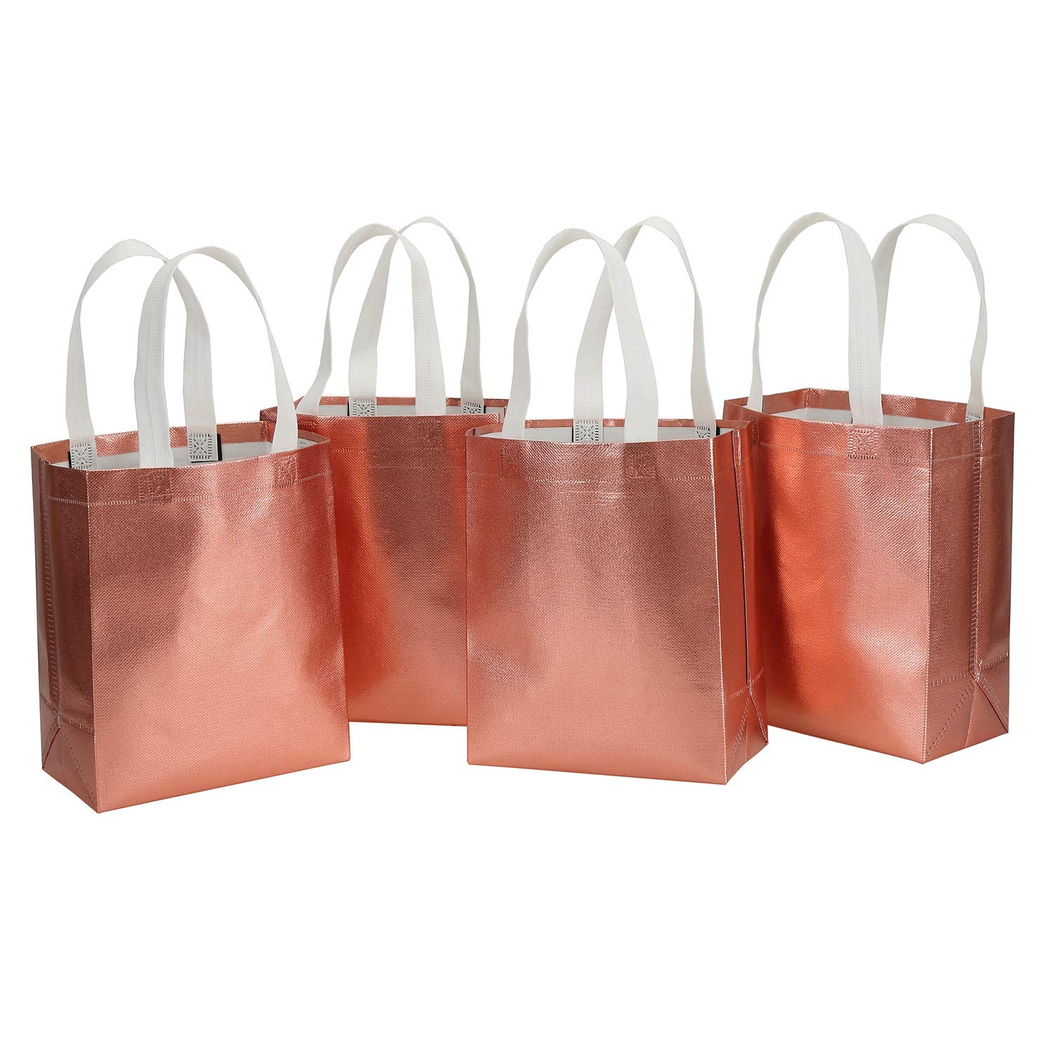 40 Pack Medium Grocery Reusable Present Gift Shopping Tote Bag 10×8 Inch