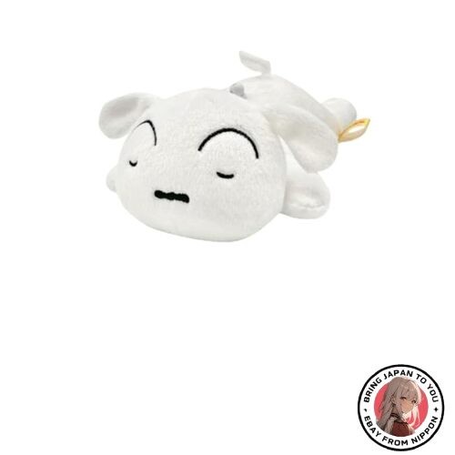 New SK Japan Crayon Shin-chan Sleeping Pass Case White H17.4 x W10.7 x D6.1cm