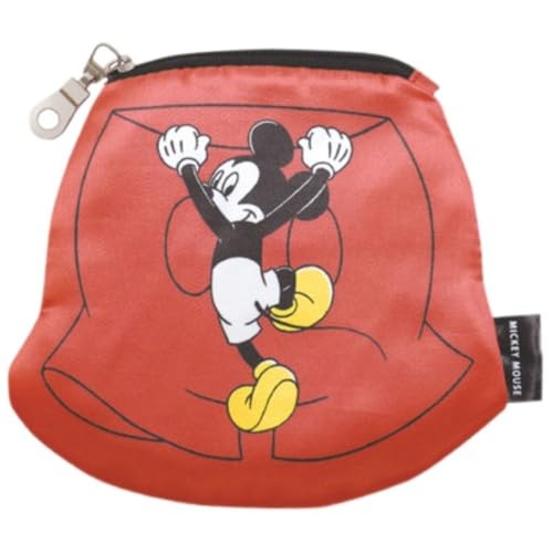 Marimo Craft Disney CATCH ME Series Die Cut Pouch Red Mickey Approx. W140 x H130