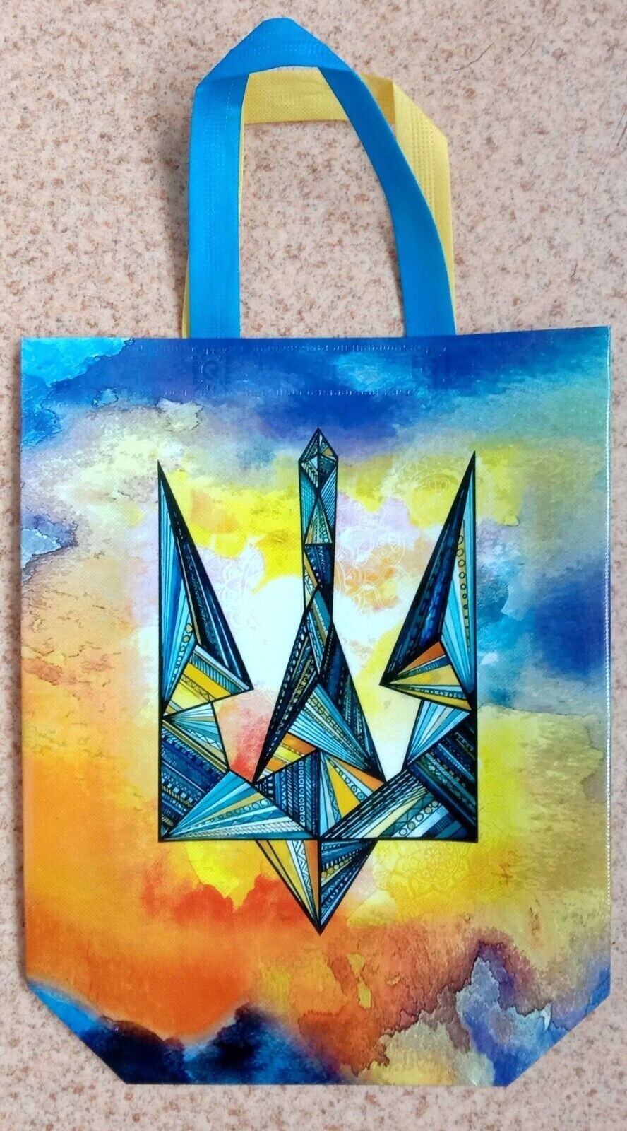 Reusable Shopping Bags with Handles Popular Ukrainian Theme 2022-2023 – 8 pcs.
