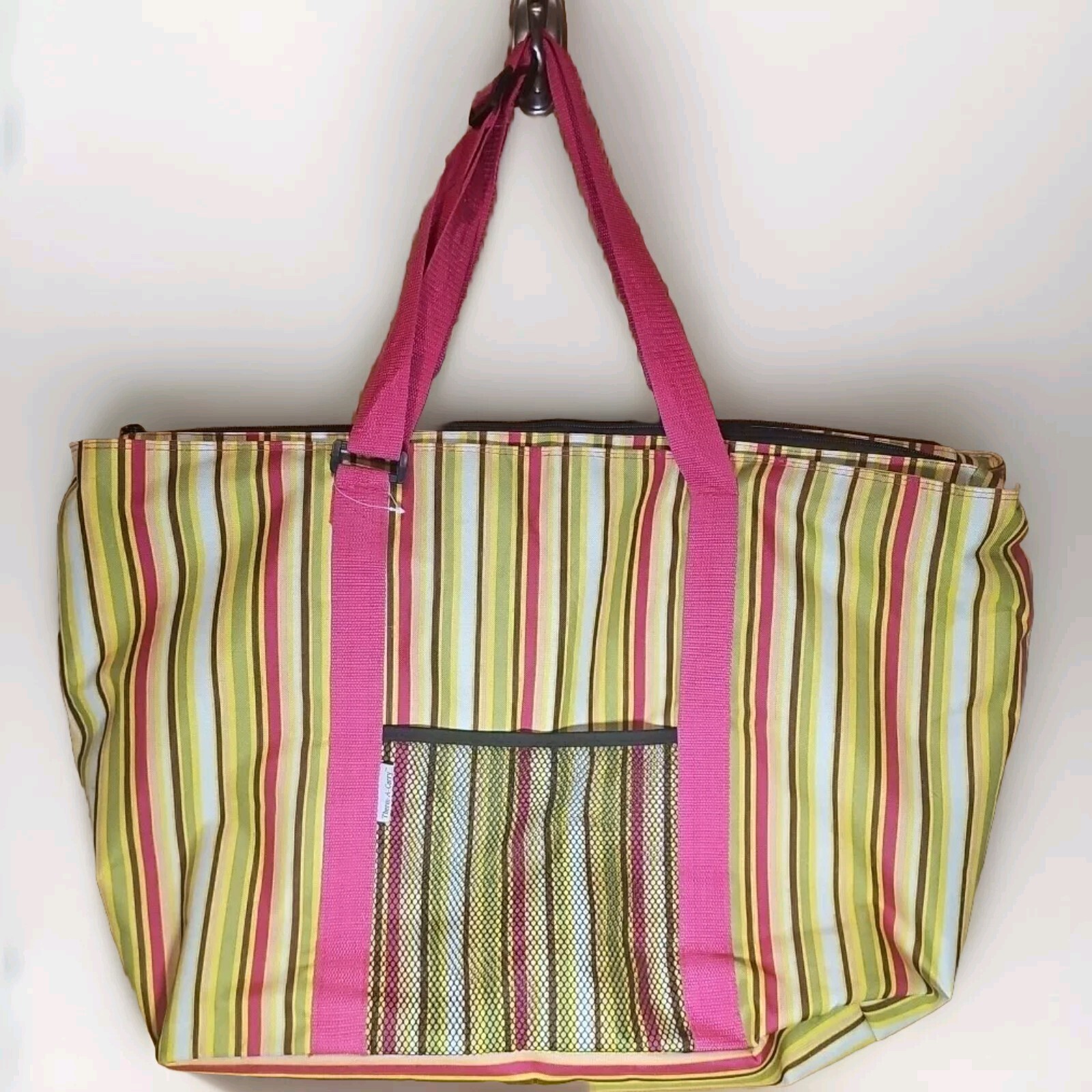 Large Therm A Carry Dual Compartment Adjustable Strap Insulated Shopping Tote