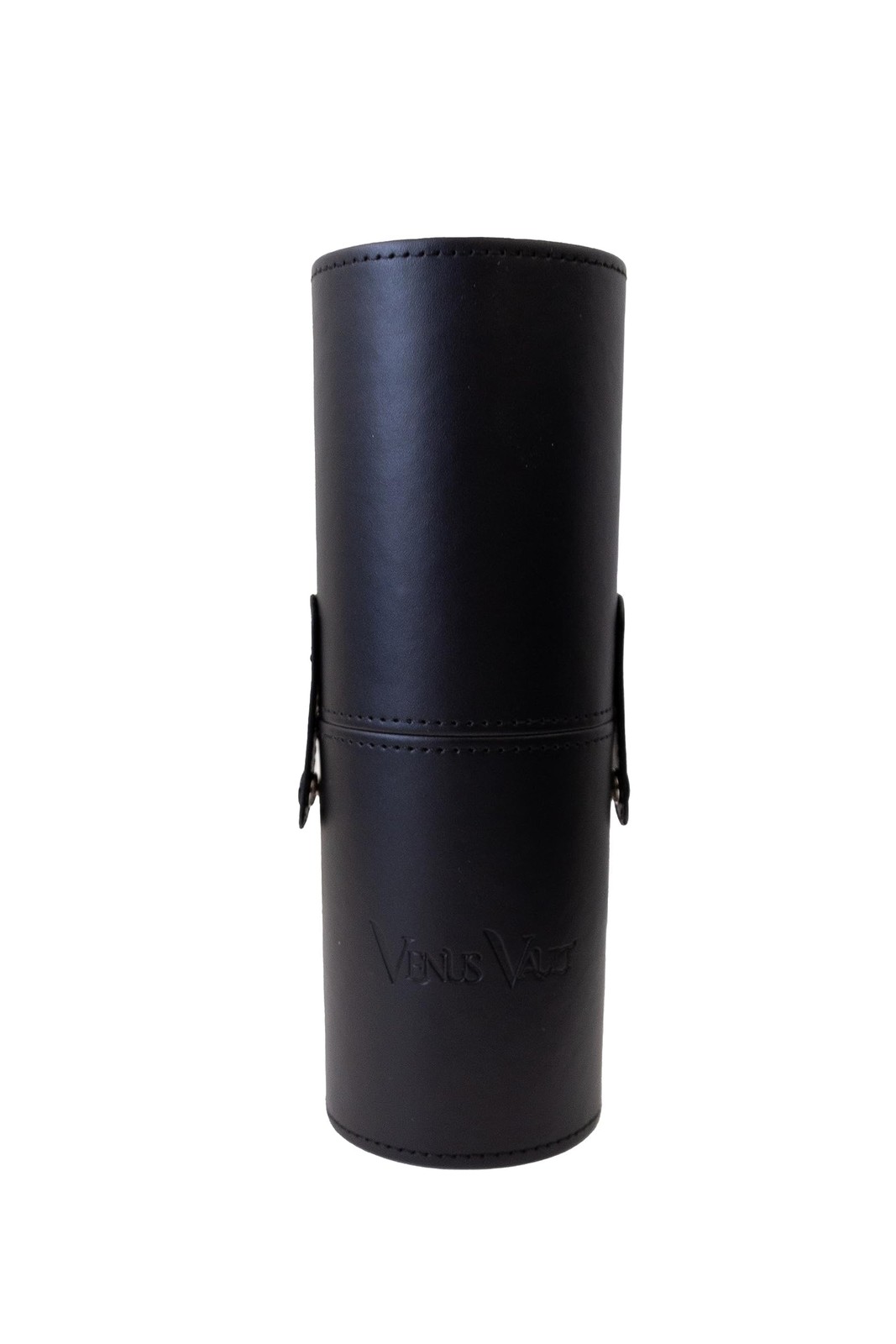 Premium Makeup Brush Case Holder Portable Black 23 cm x 8 cm, Matte