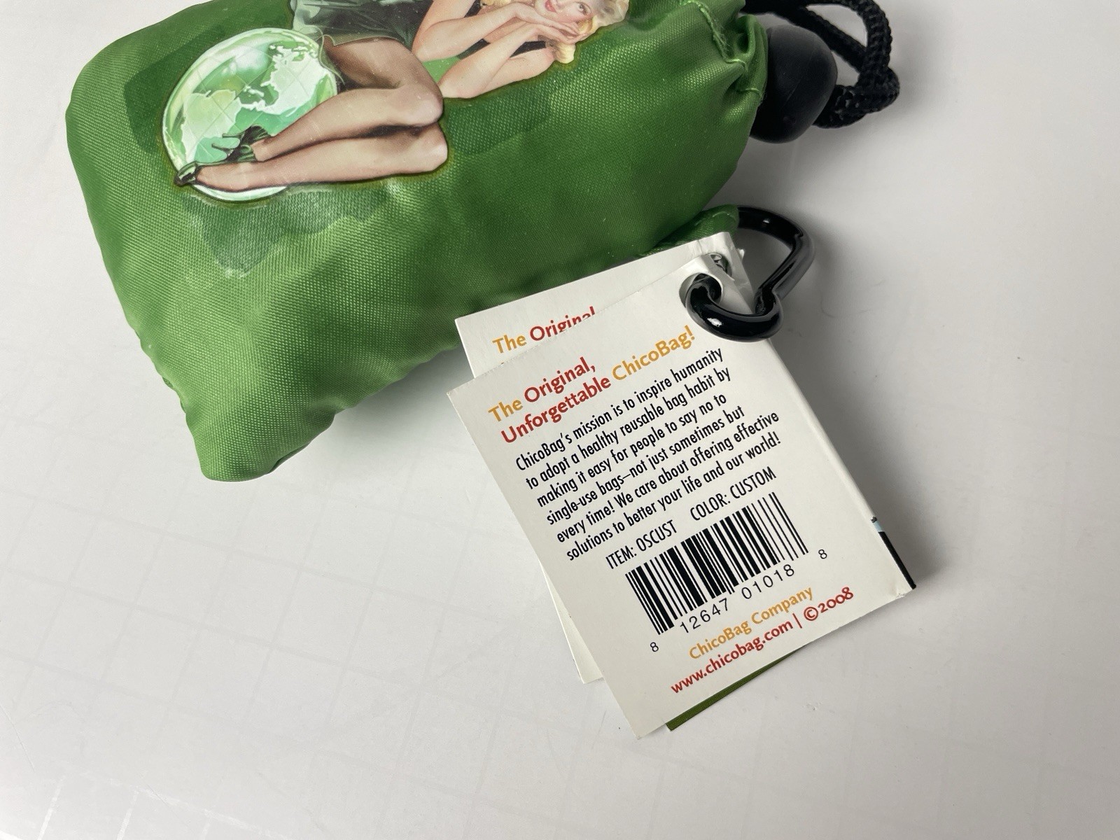 Chico Bag Reusable – 1 Black Vita & 2 Original “Gorgeously Green”
