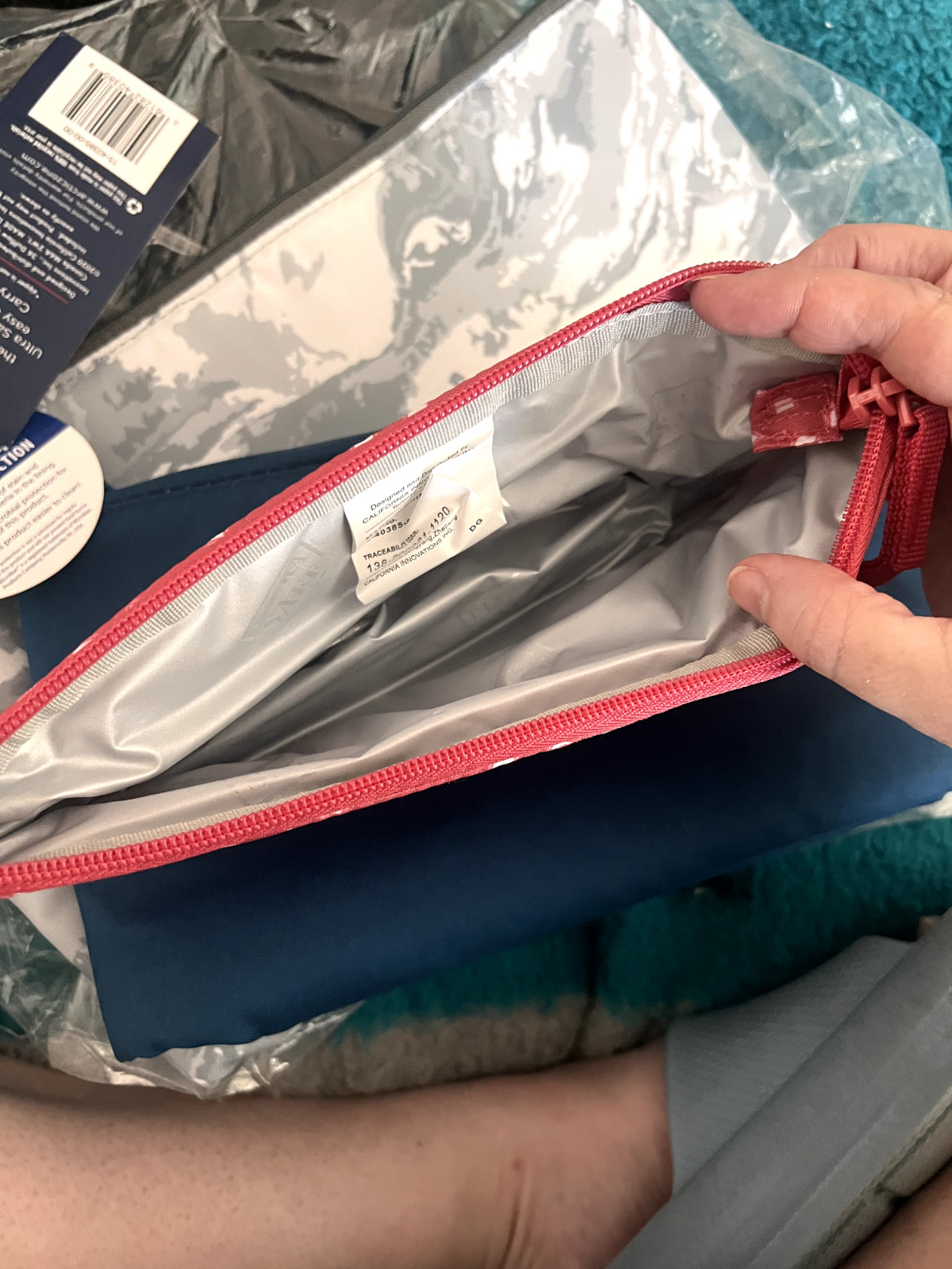 California Innovations Set of 3 Insulated Pouches – Microban Protection – NWT