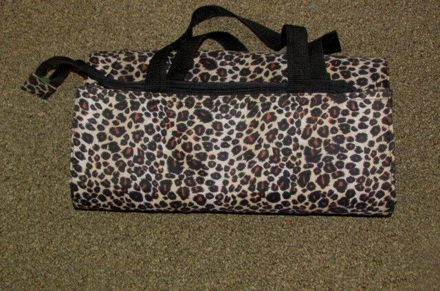 SHOPPING BAG on WHEELS collapsible folding zip top & pouch handles (Nrm-A )