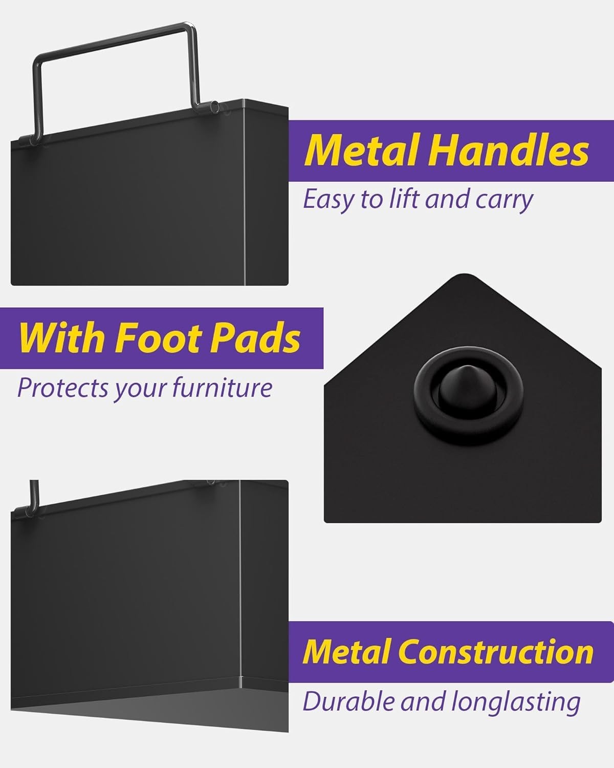 Portaplatos reutilizable – Portautensilios para exteriores con dos asas, ideal p