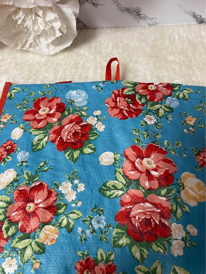 🌸 The Pioneer Woman Reusable Shopping Bags Set of 2 – CHOOSE YOUR DESIGN