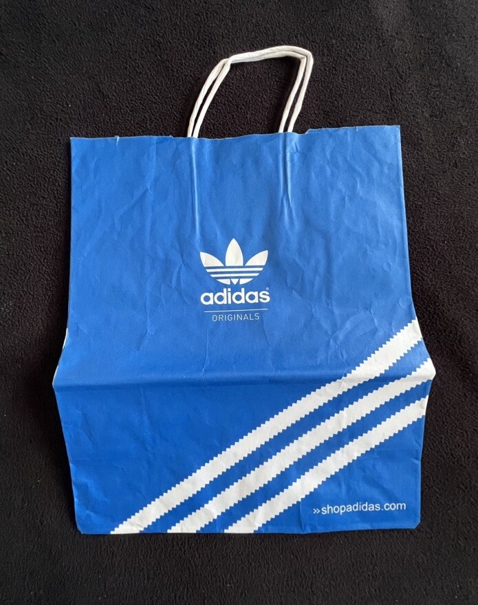 Adidas Shopping Bag Originals 2009 Three Stripes Used Small Size