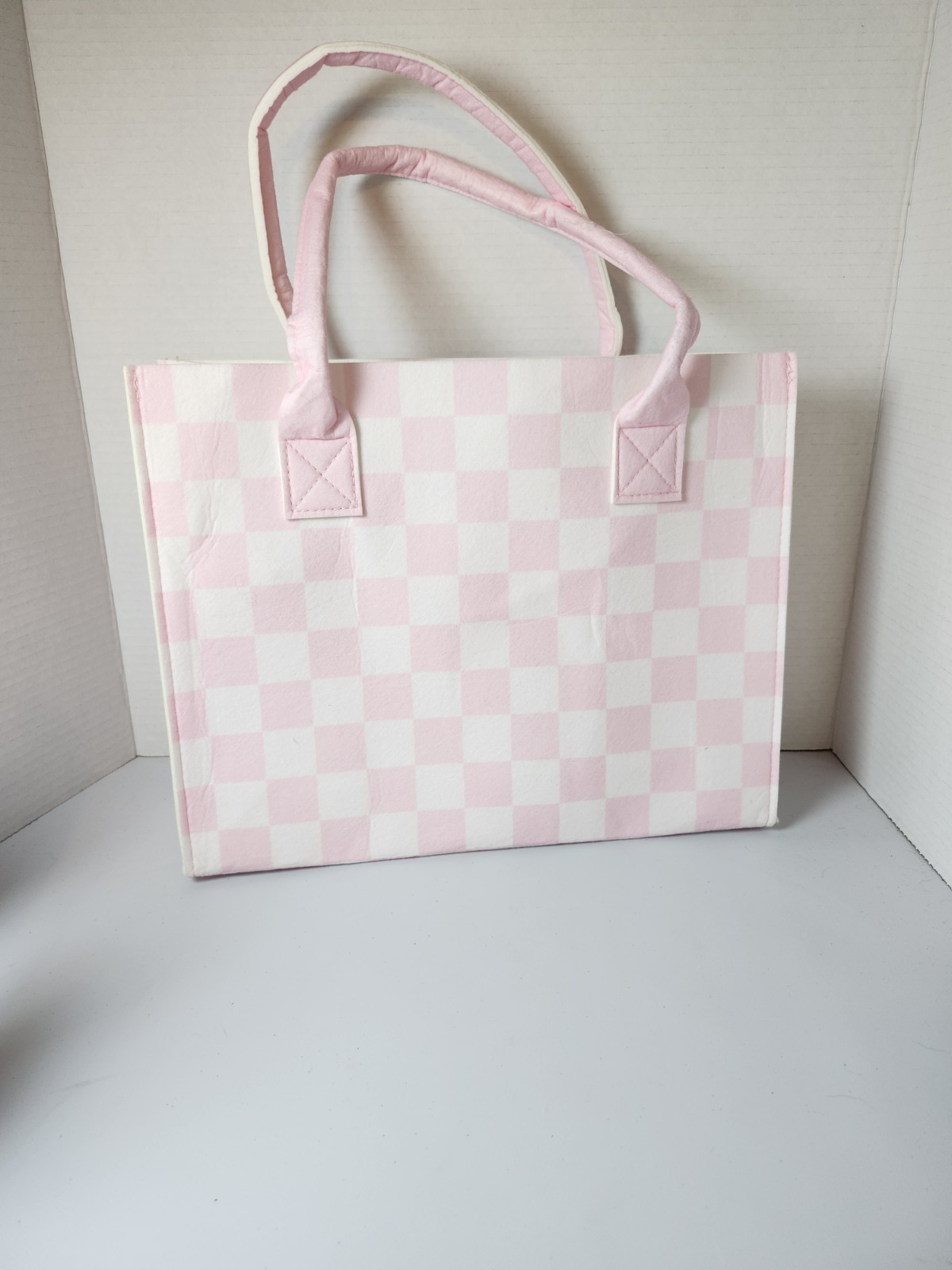 Sanrio My Melody Pink Checked Foldable Tote
