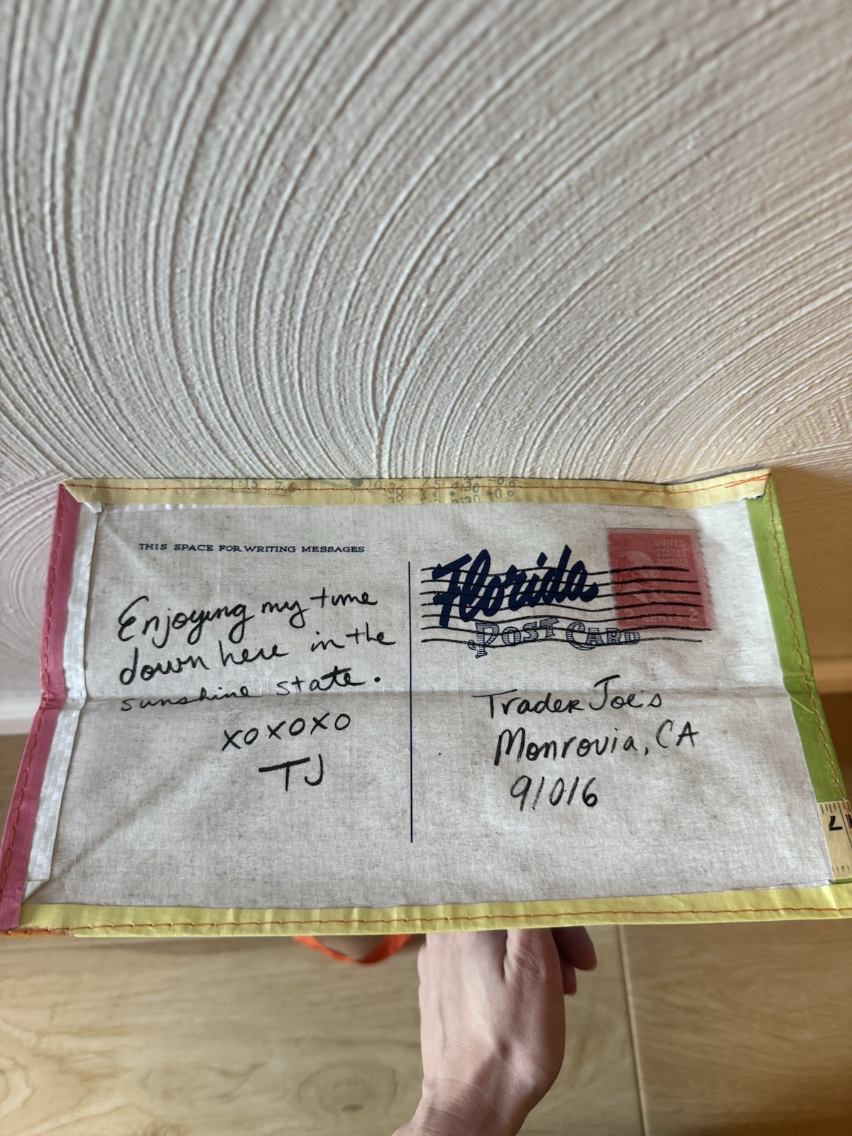 Trader Joe’s Florida Reusable State Bag NWT-6 Gal