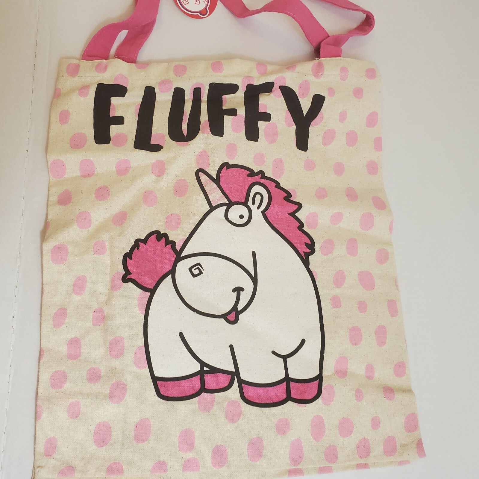 Primark Fluffy Tote Bag Unicorn Despicable Me Cloth Shopper Dot Universal New
