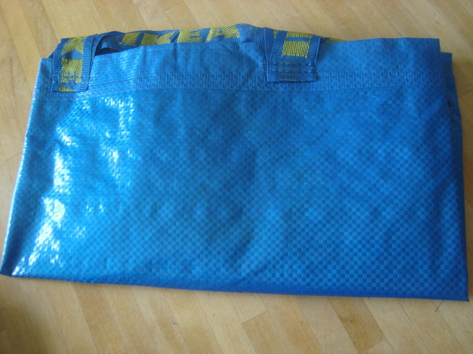 IKEA Large Blue Bag Shopping Grocery Laundry Storage Strong FRAKTA 19 Gallon