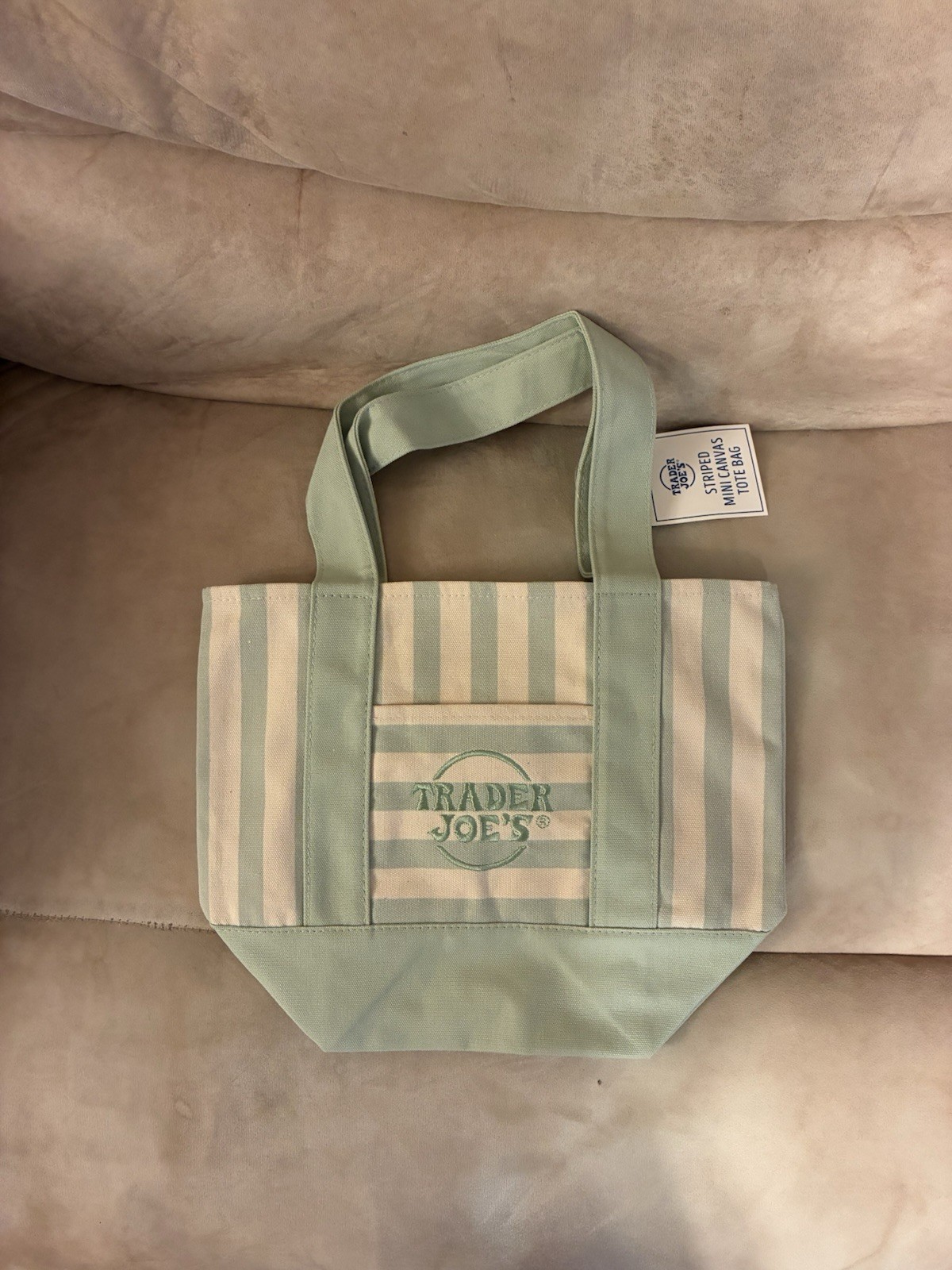 NWT! Trader Joe’s Striped Mini Tote Bags Set of 4 Limited 2026 Summer Edition