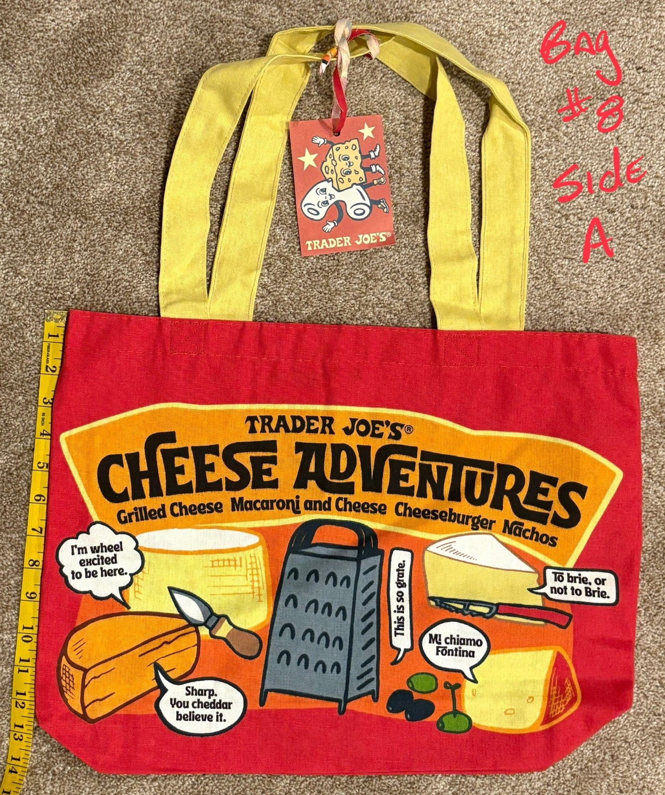 Collector Lot of 10 Different Trader Joe’s Tote Bags All New