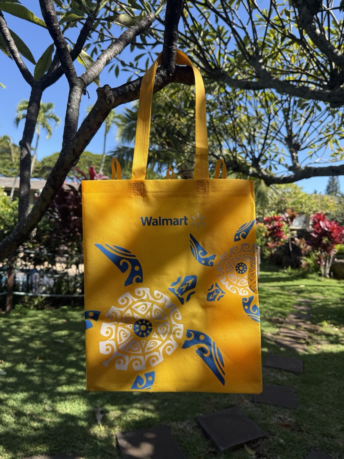 Walmart Hawaii Turtle Reusable Grocery Shopping Bags NEW