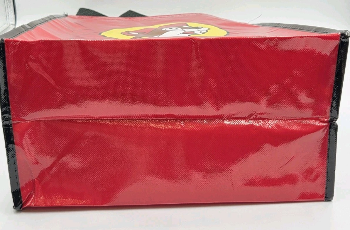 Brand New Traditional Buc-ees Bucees Reusable Shopping Tote Bag Beaver Logo
