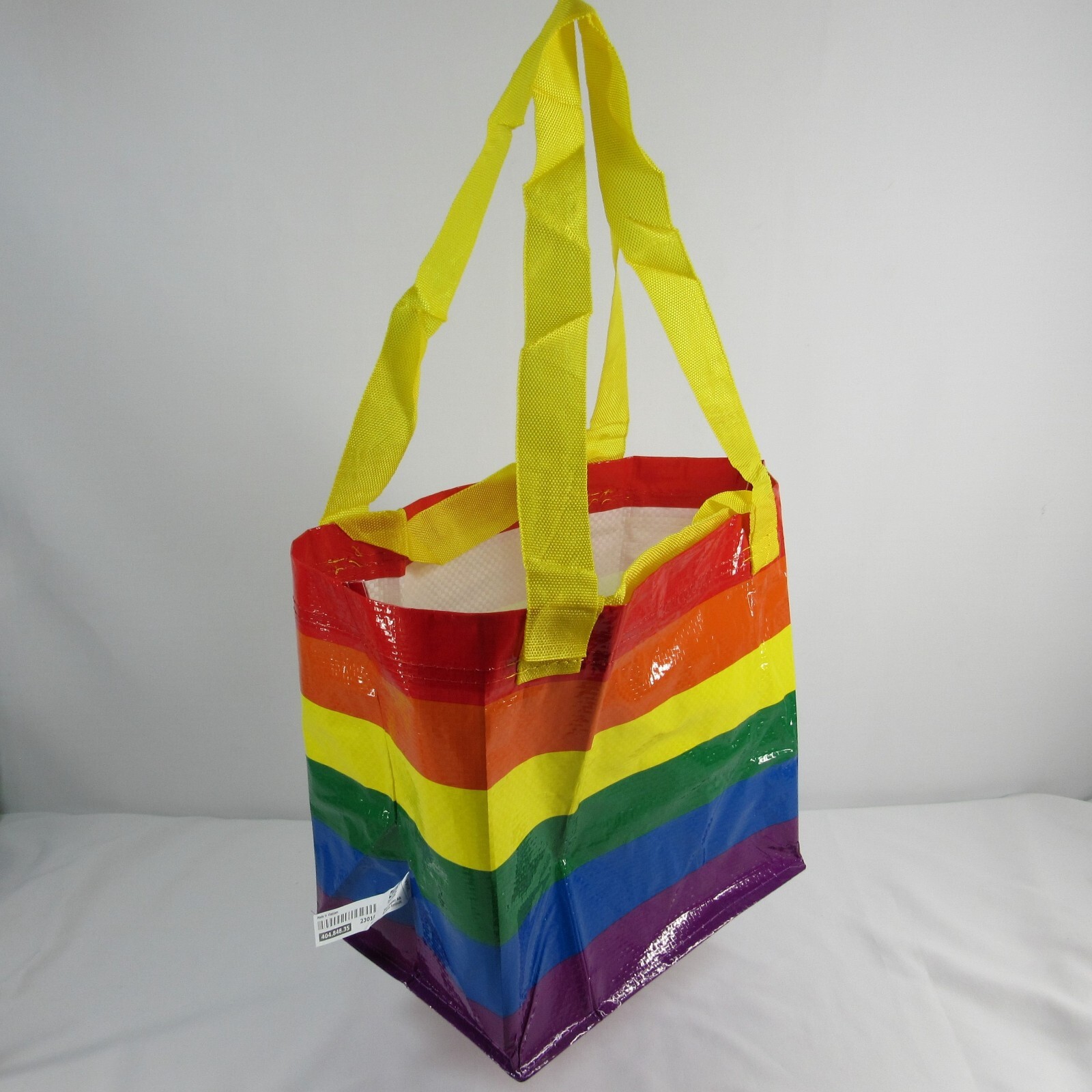 Ikea Storstomma Rainbow Bag Medium Tote Reusable ECO Grocery Laundry Storage Bag