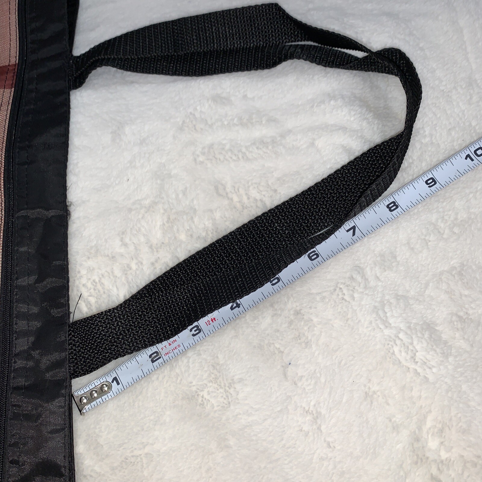 Heavy World Plastic Travel Bag w/Inside Closure, Outside Side Zipper Handles