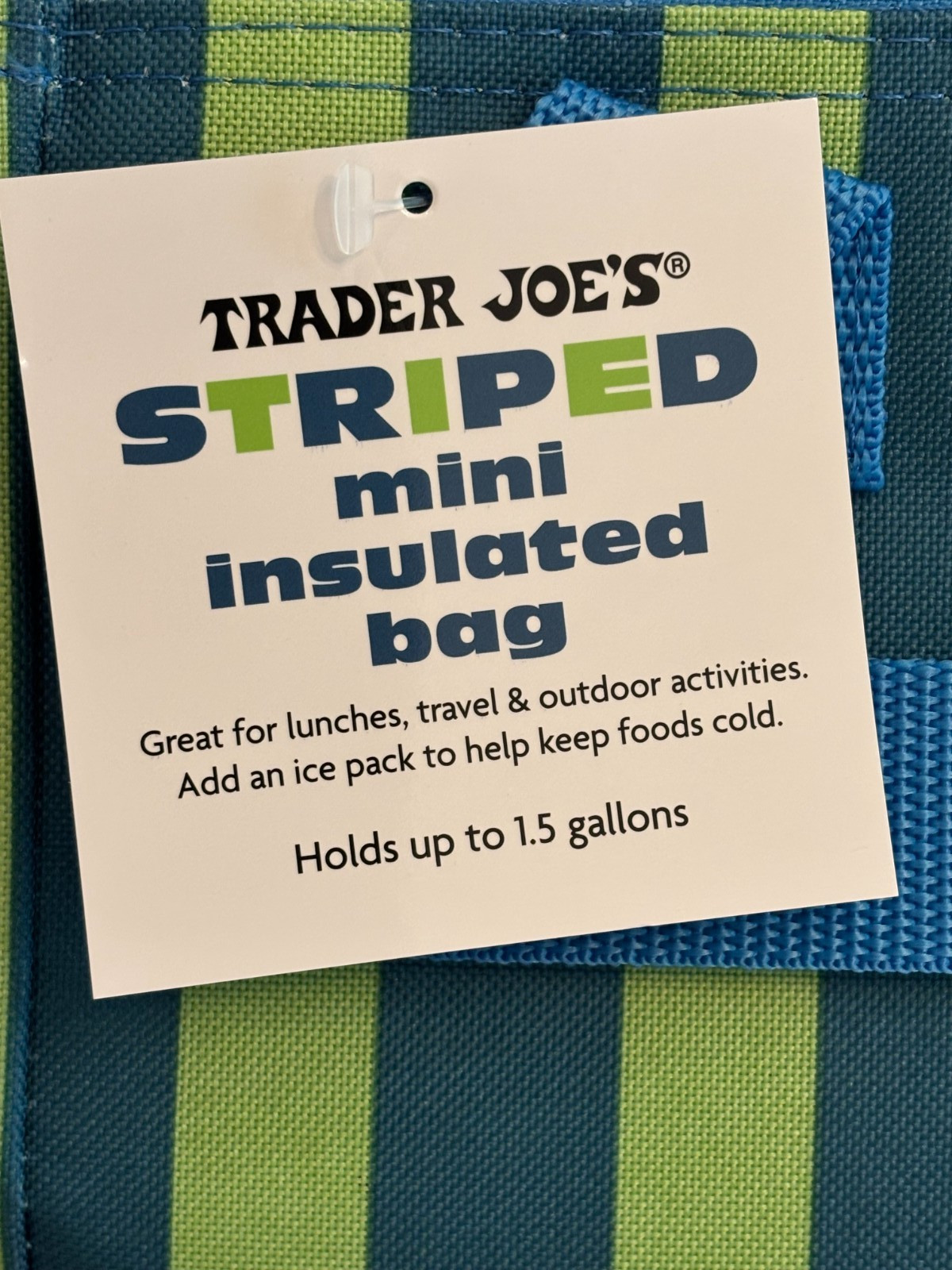 NEW Trader Joe’s 2026 Summer Mini Insulated Tote Bags Set of 6 LIMITED EDITION