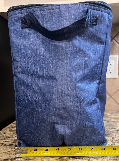 Thirty-One Signature Collection Cooler Tote❄️Crosshatch Pattern Insulated Bag ❄️