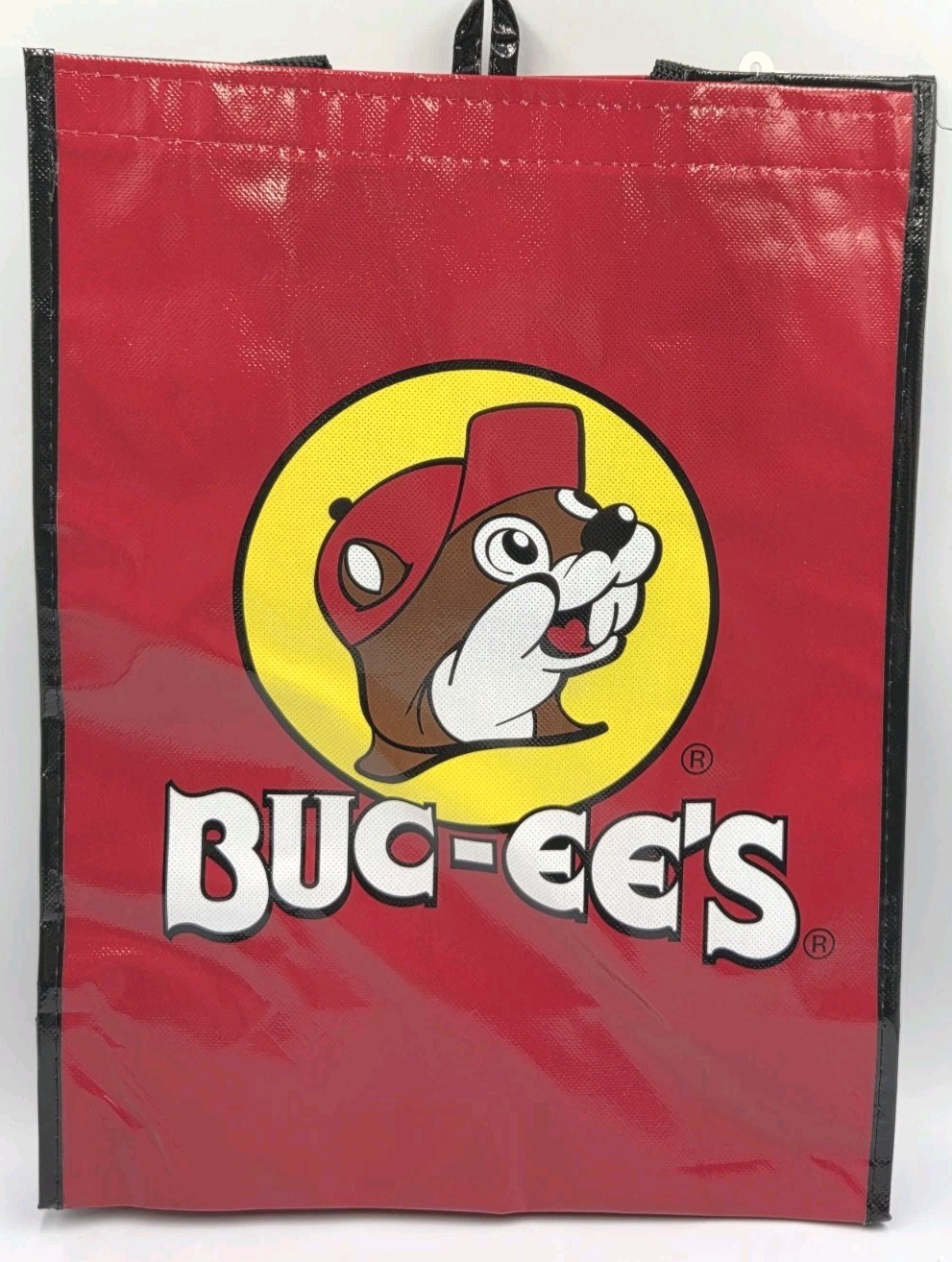 Brand New Traditional Buc-ees Bucees Reusable Shopping Tote Bag Beaver Logo