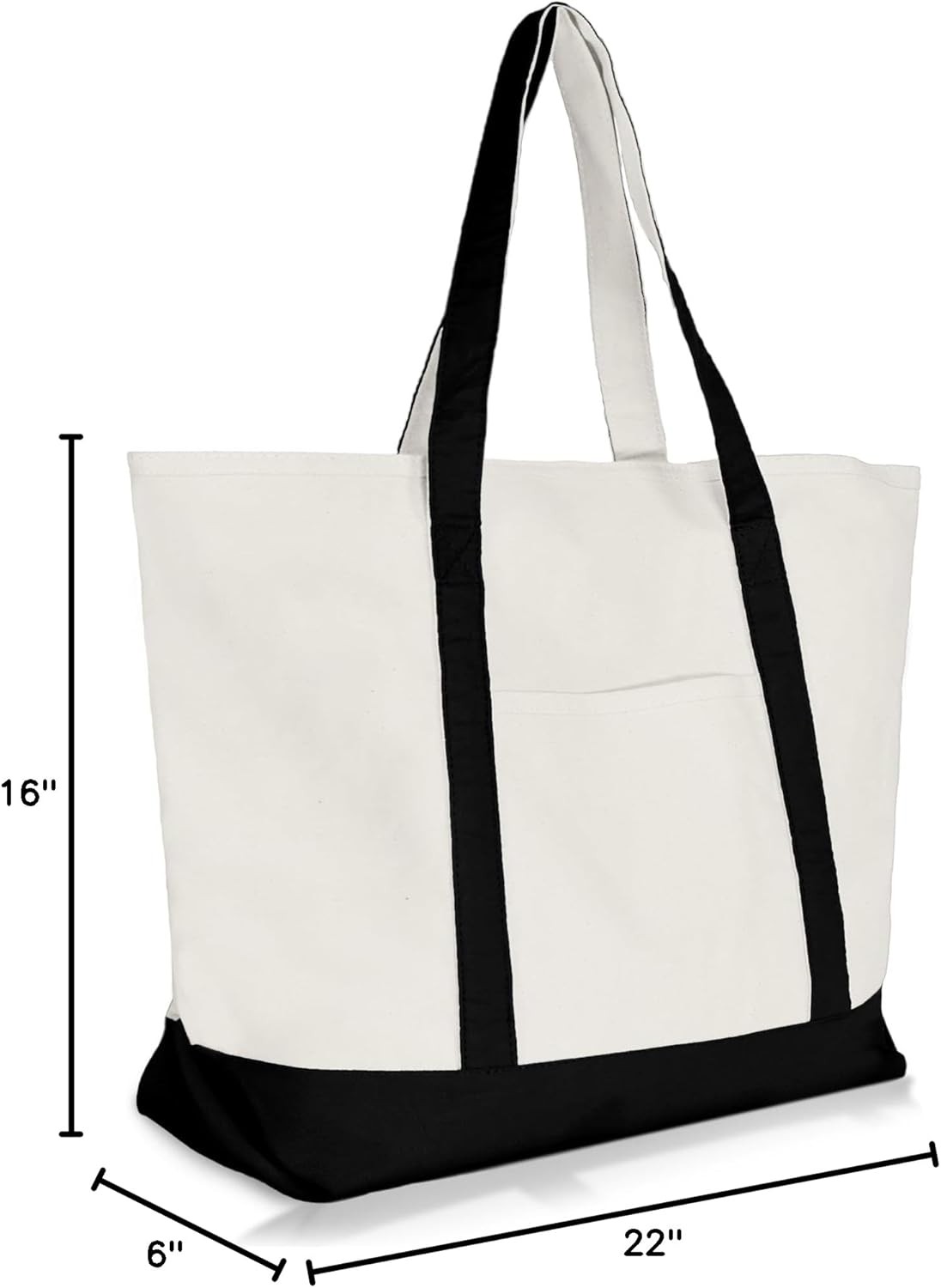 Heavy Duty Cotton Canvas Tote Bag