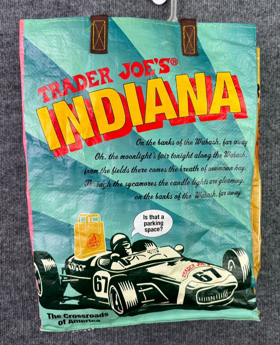 Trader Joe’s INDIANA Regional Reusable Shopping Tote Bag – Collect ’em All!