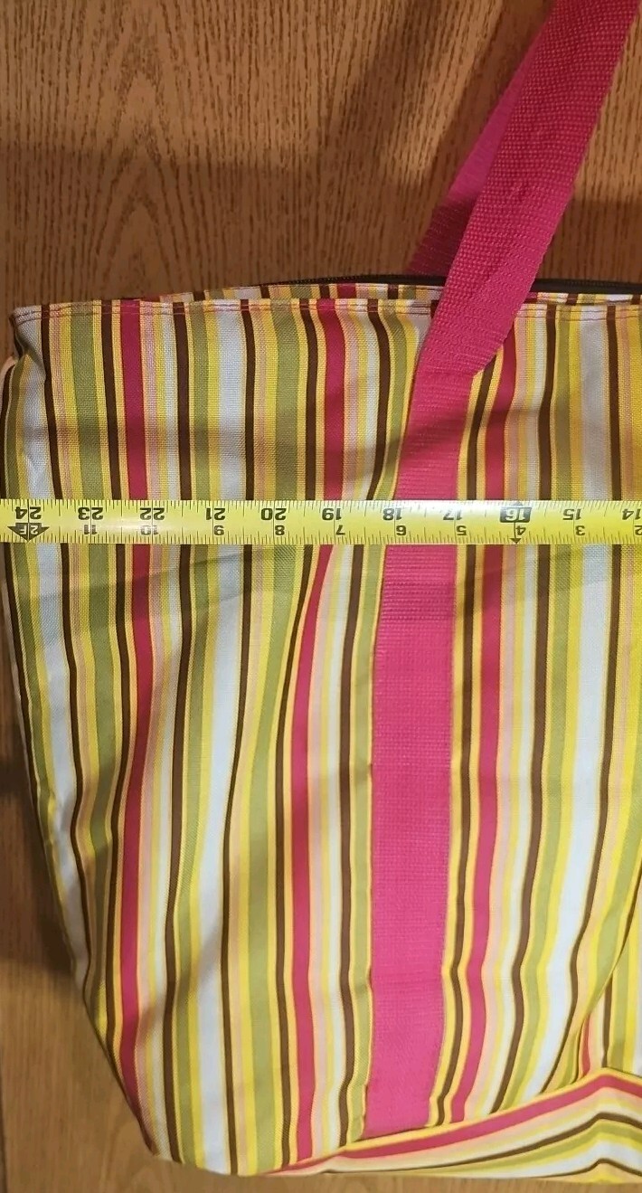 Large Therm A Carry Dual Compartment Adjustable Strap Insulated Shopping Tote