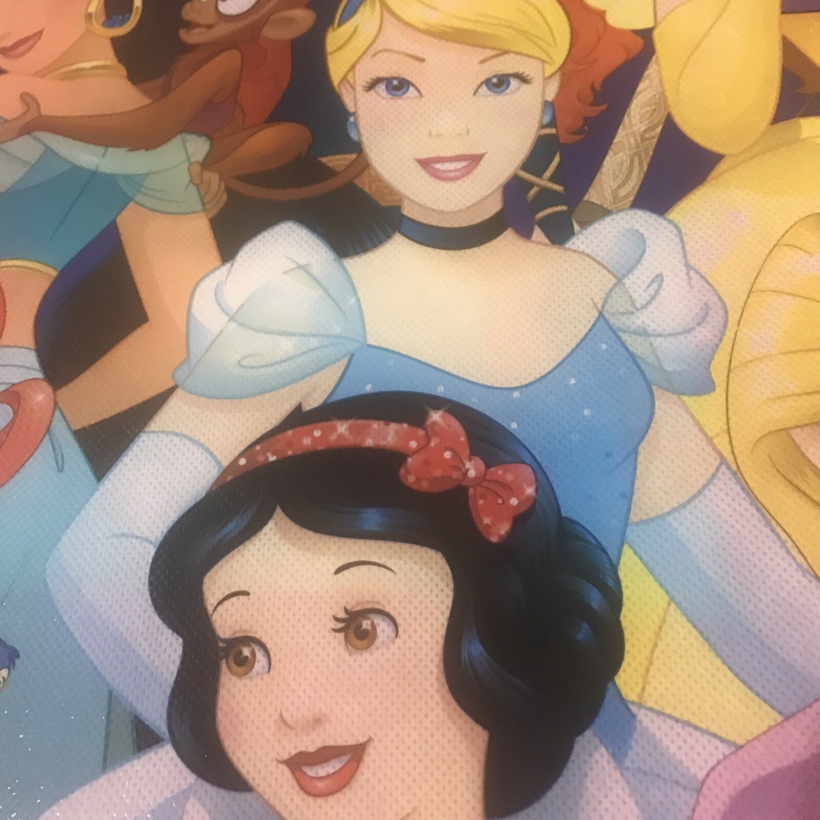 Disney Princess Reusable Shopping Tote Bag with Handles NEW