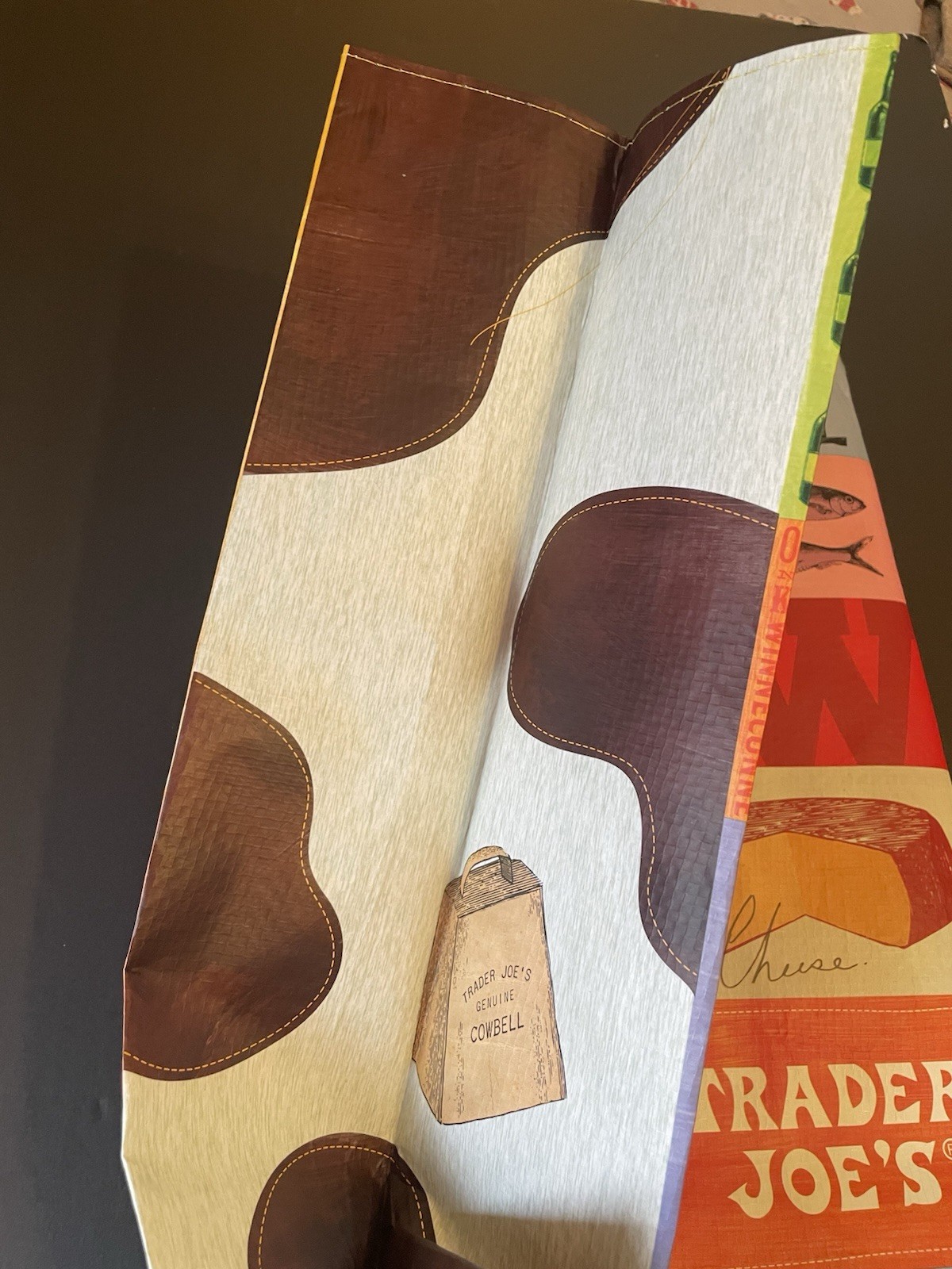 NWT Trader Joe’s Reusable Regional Grocery Tote Bag Sack Wisconsin WI