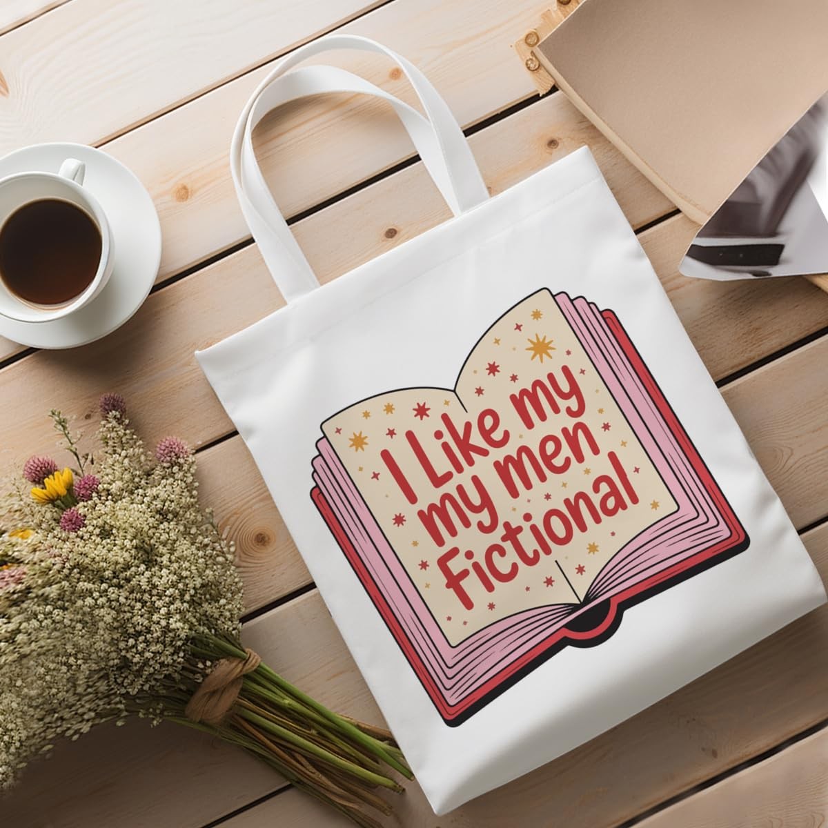 Book Lovers Gifts Canvas Tote Bag, Bookish Gifts Tote Bag for Women Reading L…