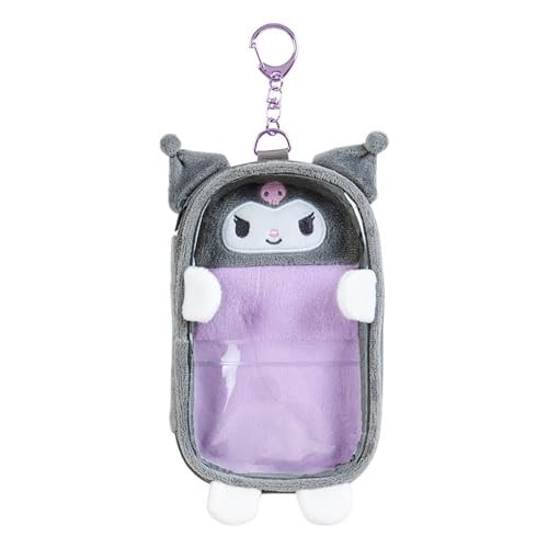 Sanrio Acrylic Stand Holder Enjoy Idol Kuromi – Storage Size: Approx. 14cm x 8cm