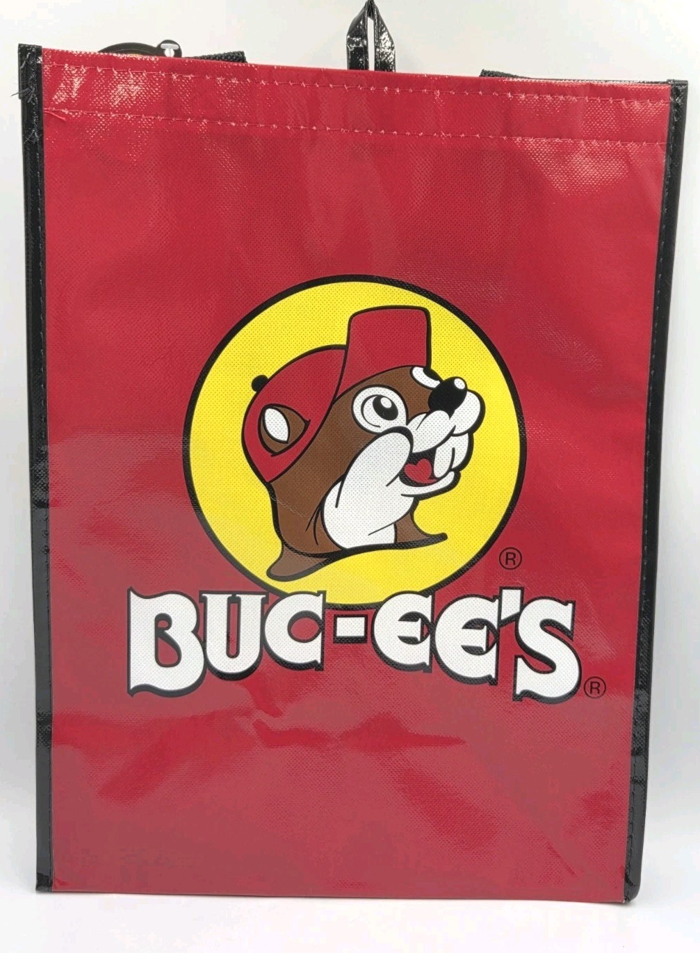 Brand New Traditional Buc-ees Bucees Reusable Shopping Tote Bag Beaver Logo