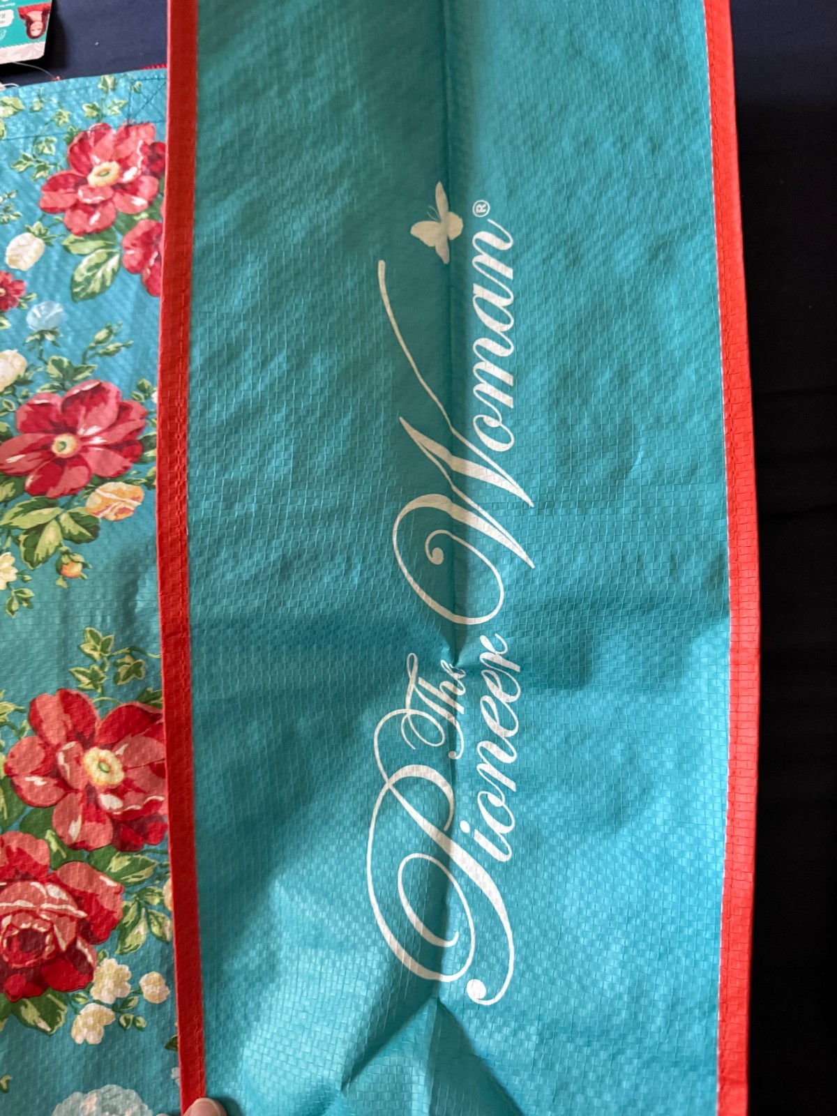 🌸 The Pioneer Woman Reusable Shopping Bags Set of 2 – CHOOSE YOUR DESIGN