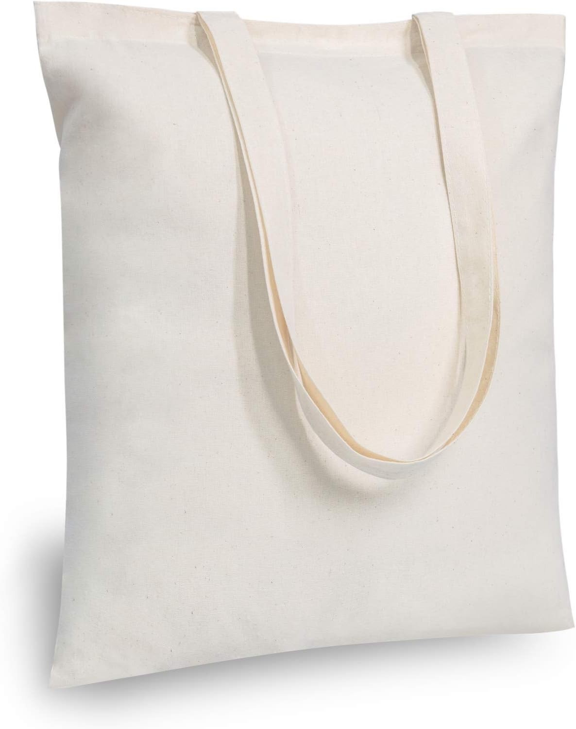 192 Pack Cotton Reusable Grocery Tote Bags TOPDesign