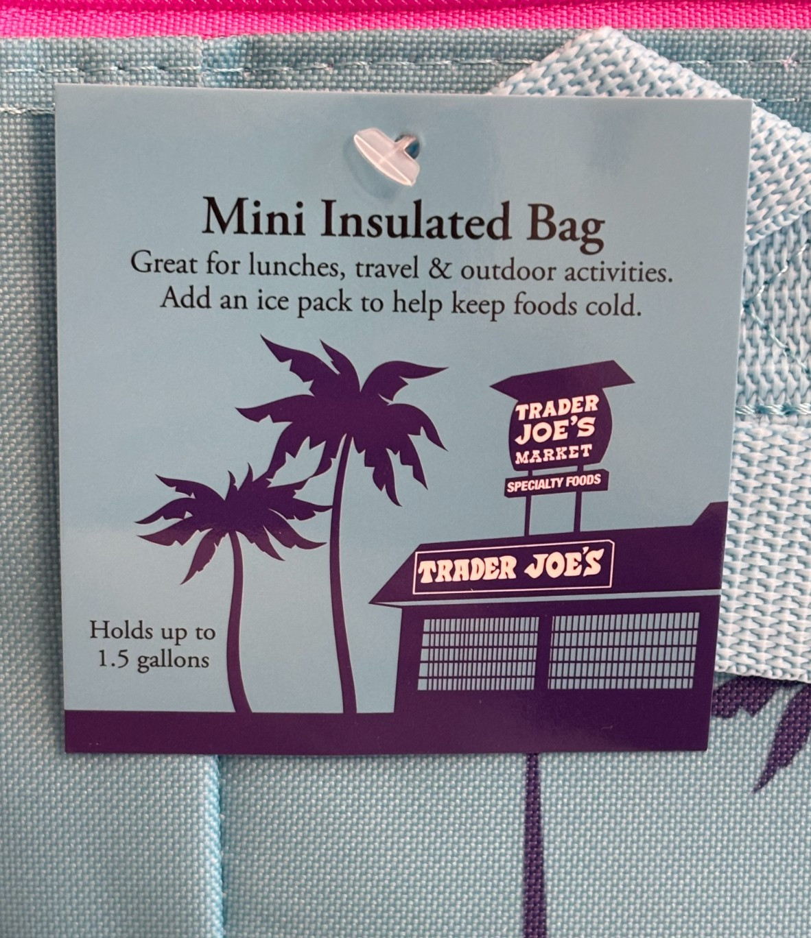 NEW Trader Joe’s 2026 Summer Mini Insulated Tote Bags Set of 6 LIMITED EDITION