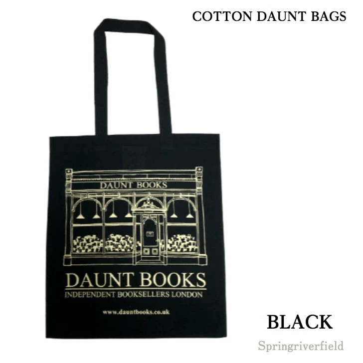 DAUNT BOOKS organic Cotton Tote Bag United Kingdom London shopping bag