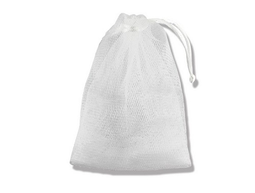WHITE Nylon Filter Media ball laundry net mesh carry bag sack 29″ x 37″ 4 cu ft
