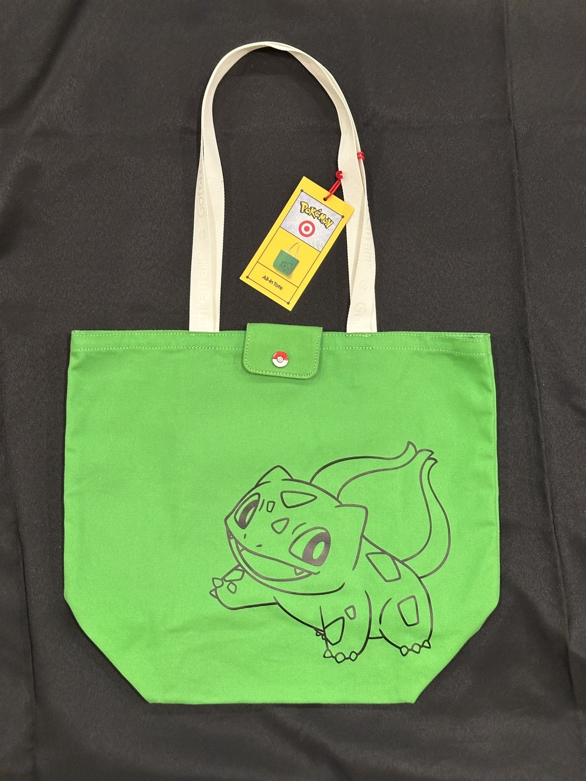 Pokémon Target Exclusive Tote Bag Bulbasaur NEW Limited Release