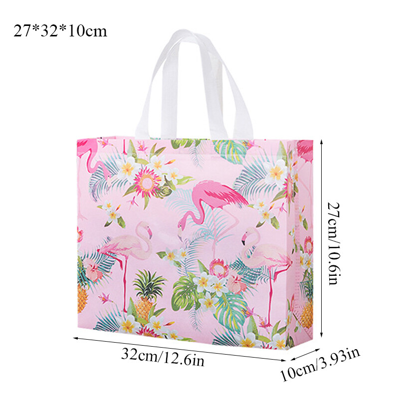 Large Reusable Grocery Shopping Strong Tote Folding Bags Recycled Eco Friendly