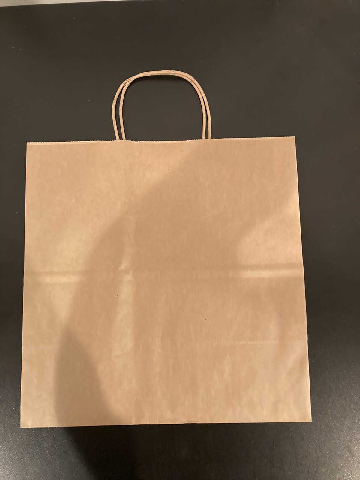 Brown Paper Bags With Handles 11 X 11 X 6 (250 CT)