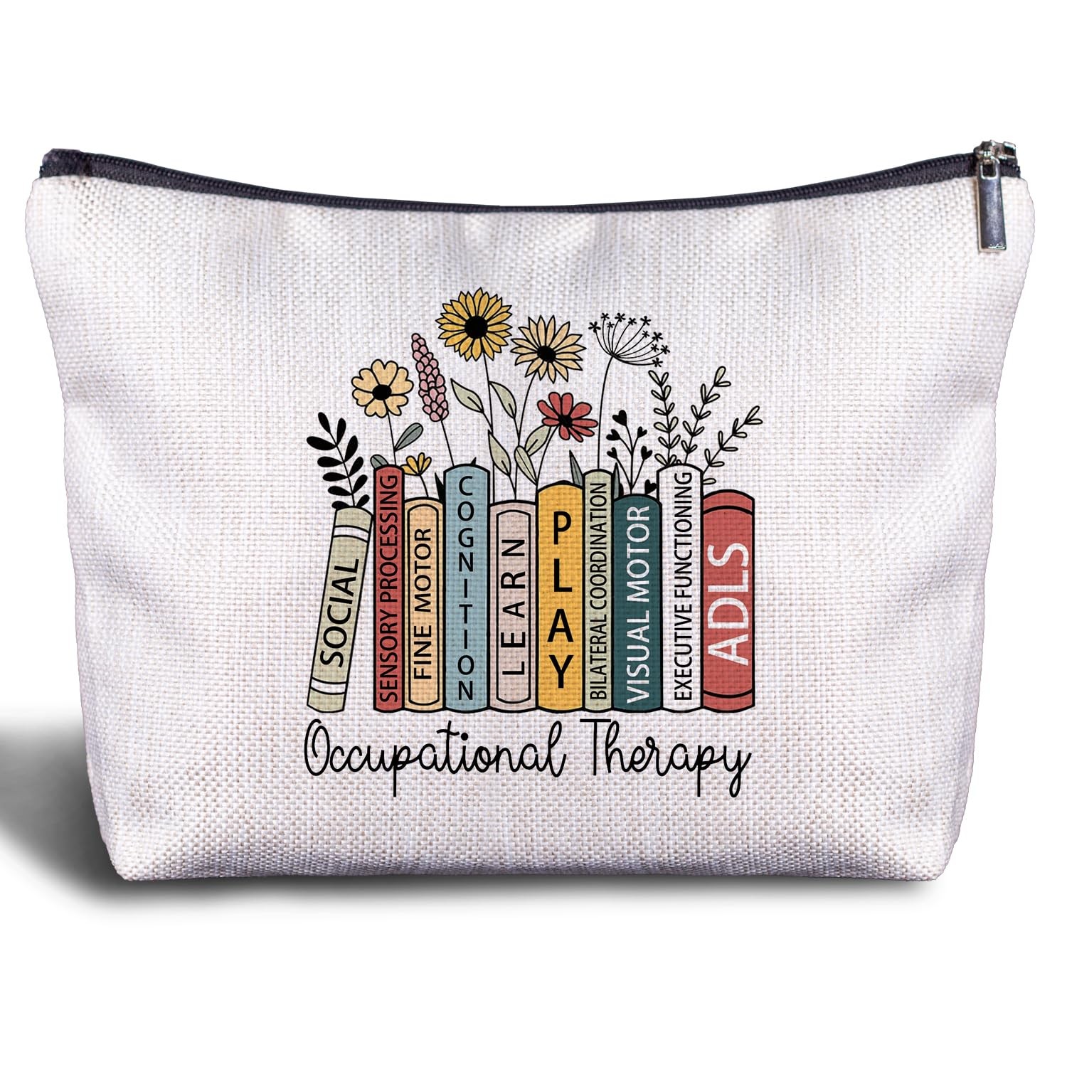 Zomhix Occupational Therapy Gifts Mekup Bag – Therapist Book